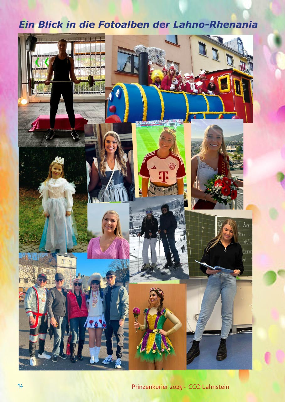 Prinzenkurier 2025 Prinz und Lahno-Rhenania 2025